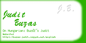 judit buzas business card